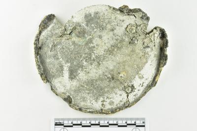 Pewter Bottle Base