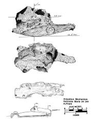 Artifact Drawing - Arquebus Mechanism