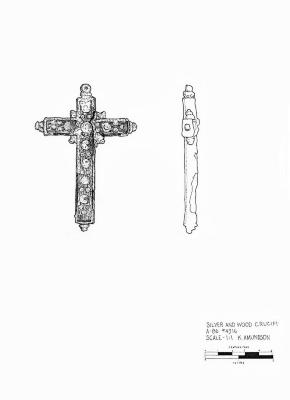 Artifact Drawing - Crucifix 