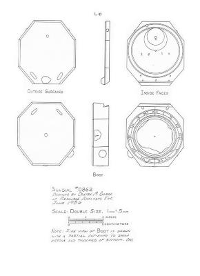 Artifact Drawing - Sundial