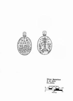 Artifact Drawing - Medallion
